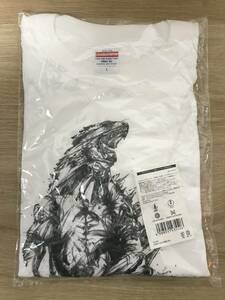 即決 新品 未開封 ゴジラvsコング 墨絵 Tシャツ Lサイズ 西元祐貴 水墨画 By Yu－ki Nishimoto GODZILLA コラボT