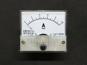 DC10A analogue amperemeter panel meter 