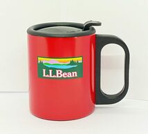 P61　未使用　雑誌付録　L.L.Bean　ステンレス マグカップ　高さ8×直径7cm_画像1