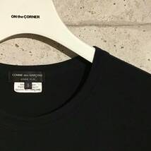 ONtheCORNER ITEM No.1357/COMMEdesGARCONS HOMMEPLUS コムデギャルソンオムプリュス フラワー刺繍 カットソー Tシャツ 22ss size:S _画像3