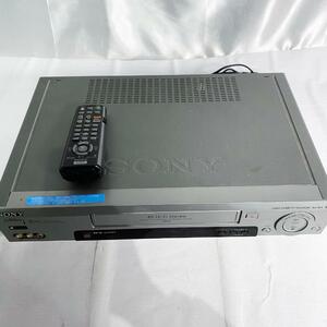 ★ 中古★SONY ソニー VHSビデオデッキ ビデオカセットレコーダー リモコン付【SLV-BX9】D6DG