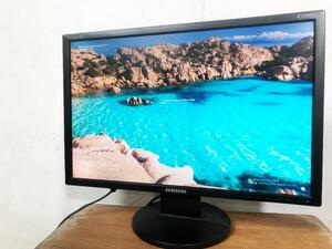 ★ 中古★SAMSUNG 24インチ 液晶ディスプレイ LCD モニター LEDバックライト【2443BWPLUS】D6KG