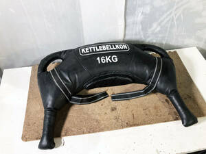 ◎★ 中古★KETTLEBELLKON (ケトルベル魂)　16kg ブルガリアンサンドバッグ Xタイプ【KETTLEBELLKON サンドバッグ】D2UU