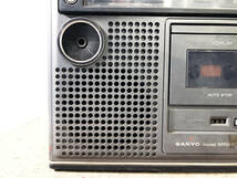 ◎★ジャンク扱い品 中古★SANYO サンヨー MR9500 ラジカセ ラジオ FM/AM ステレオ カセットレコーダー【MR9500】D5DC_画像3