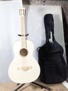 ◎★ 中古★Ibanez/アイバニーズ AN419E-0AW ホワイト エレアコ ソフトケース付属【AN419E-0AW】D3MD