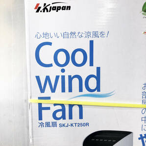 ◎★新品未使用未開梱★S.K JAPAN/エスケイジャパン Cool wind Fan 冷風扇 元箱付き【SKJ-KT250R】D6V1の画像3