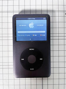 ◎★ 中古★Apple/アップル　 iPod Classic（アイポッド クラシック）　120GB　オーディオ機器　本体のみ【A1238】D6XT