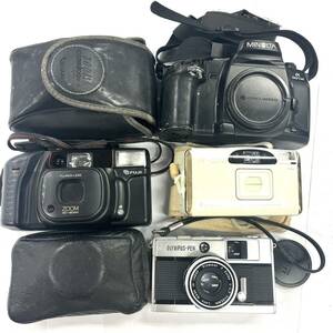 N279 フィルムカメラ まとめ MINOLTA a507si FUJI ZOOM CARDIA 800DATA SAMSUNG AF-SLIM OLYMPUS-PEN ジャンク品 中古 訳あり