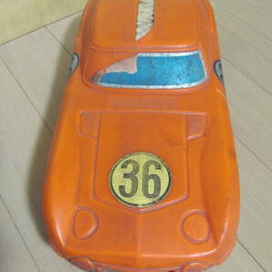 昭和レトロ トヨタ2000GT風 オレンジ色 コクボの玩具 KOKUBO TOKUSEIの画像2