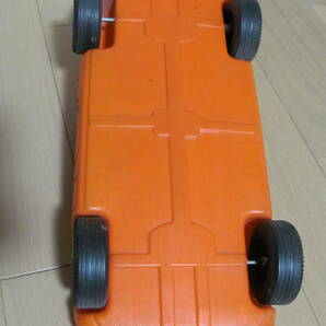 昭和レトロ トヨタ2000GT風 オレンジ色 コクボの玩具 KOKUBO TOKUSEIの画像6