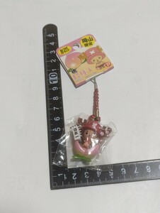 ワンピース　チョッパーマン　岡山限定　ねつけストラップ　内ナイロン未開封　中古