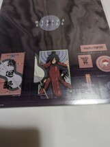 一番くじ　NARUTO　A4クリアファイル＆ステッカー　ナイロン未開封　中古　うちはマダラ_画像2