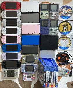 中古ジャンク PSP系 DS系 ゲームボーイ系等 周辺機器 ソフト等 簡易清掃 3DS GBA 