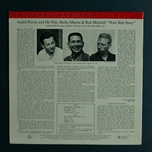 ☆高音質 MFSL盤 ☆ Andre Previn & His Pals / West Side Story /SHELLY MANNE / アンドレ・プレヴィン　シェリー・マン ☆ MFSL 1-095_画像4