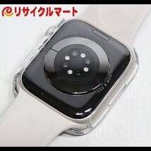 格安 Apple Watch アップルウォッチ Series7 45mm GPS Cellular MKJQ3J/A スターライト スマートウォッチ 本体_画像4