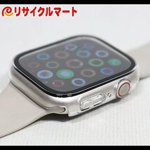 格安 Apple Watch アップルウォッチ Series7 45mm GPS Cellular MKJQ3J/A スターライト スマートウォッチ 本体_画像3