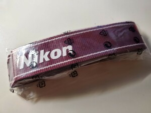 NIKON ニコン ネックストラップ レッド