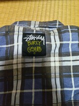 ステューシー　OLD STUSSY チェック柄 ZIP ジャケット ビンテージ Tシャツ 90’s _画像6