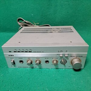 AIWA アイワ 小型 アンプ A3 動作品 音質良好