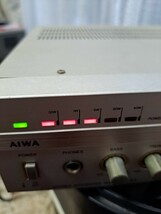 AIWA アイワ 小型 アンプ A3 動作品 音質良好_画像10