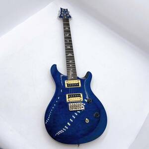 ジャンク PRS ポールリードスミス エレキギター SE CUSTOM カスタム 24 ソフトケース付 補修箇所あり