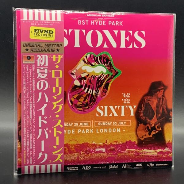 THE ROLLING STONES : SUMMER BREEZE HYDE PARK #1 2022年ハイドパーク初日！EMPRESS VALLEY SUPREME DISK