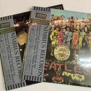 Beatles / Sgt. Peppers & Wings / Band On the Run Nimbus Records Supercut 高音質盤の最高峰ニンバスレコード！デジタル化！セット販売