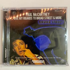 最新作！Paul McCartney / GIVE MY REGARDS TO BROAD STREET & MORE 毎度お馴染みの大人気シリーズ！ヤァ！ブロードストリート！隠れた名作の画像1
