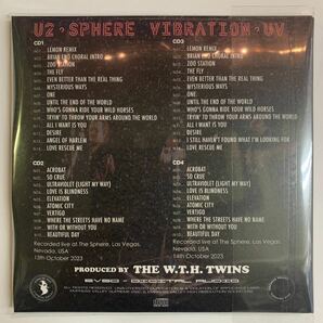 U2 / SPHERE VIBRATION「スフィア・バイブレーション」(4CD) 新作！第二弾！10月13、14日極上音質のスフィア公演！初回限定ポスター付き！の画像2