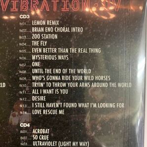 U2 / SPHERE VIBRATION「スフィア・バイブレーション」(4CD) 新作！第二弾！10月13、14日極上音質のスフィア公演！初回限定ポスター付き！の画像5