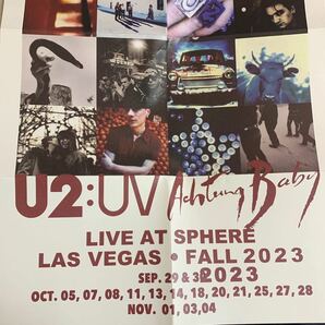 U2 / SPHERE VIBRATION「スフィア・バイブレーション」(4CD) 新作！第二弾！10月13、14日極上音質のスフィア公演！初回限定ポスター付き！の画像9