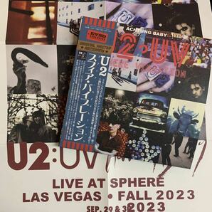 U2 / SPHERE VIBRATION「スフィア・バイブレーション」(4CD) 新作！第二弾！10月13、14日極上音質のスフィア公演！初回限定ポスター付き！の画像7