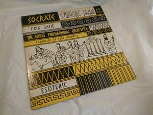 ♪ 米ESOTERIC / CPT-510 ♪ ERIK SATIE SOCRATE (Symphonic Drama) LEIBOWITZ サティ ソクラテス レイボヴィッツ