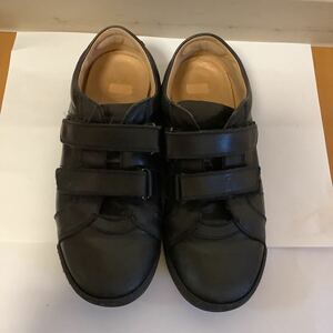 アンファン・ドゥ・アルカ　JACK 黒　33(21.5㎝) 通学用革靴