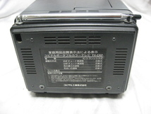 ユピテル YUPITERU 6インチ　ポータブル カラーテレビ YV-C62　本体のみ　1990年製　平成レトロ　当時物　現状品_画像6