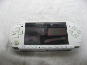 PSP　プレイステーション・ポータブル　パール・ホワイト　PSP-3000PW　本体　動作品