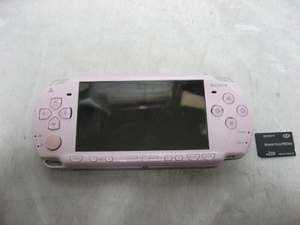 PSP　プレイステーション・ポータブル　ローズ・ピンク　PSP-2000　本体のみ　現状品