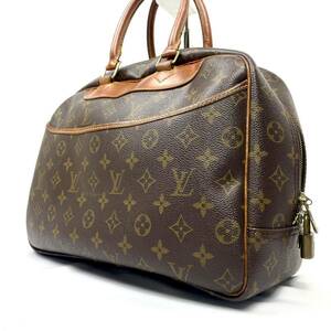 1円【廃盤】LOUIS VUITTON ルイヴィトン ドーヴィル モノグラム トートバッグ ハンドバッグ ビジネスバッグ ボストン A4 革 M47270 メンズ