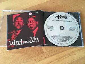 （西独盤／全面アルミ蒸着）Charlie Parker / Dizzy Gillespie Bird And Diz(Made in West Germany)西ドイツ／Full Silver(831 133-2)