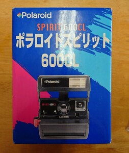 未使用　説明書付き　レトロ　希少　ポラロイド　スピリット　カメラ　600CL　polaroid　spirit フィルムカメラ インスタントカメラ