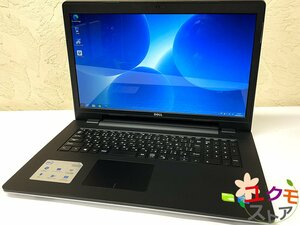 [ beginning price 1 jpy ]DELL Dell Inspiron 5748 P26E laptop PC 17.3 -inch i7-4510U 8GB 1TB NVIDIA GeForce 840M period of use . operation OK!