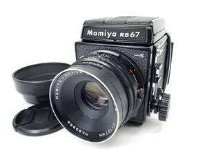 美品 動作確認済 マミヤ Mamiya RB67 Pro S ＋ Sekor C 127mm f/3.8 極美レンズ シャッター切れ 変速 絞り羽根OK カビ クモリ無し 蛇腹OK