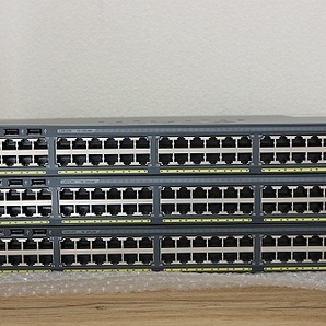 ★Cisco Catalyst 2960シリーズ WS-C2960X-48TS-LL V03 3台セット★J49の画像2