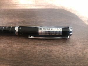 廃番品　プラチナ　多機能ペン　3機能(ボールペン 黒、赤+シャープ)MWBP-3000 シャインブラック
