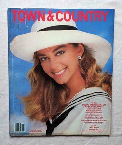 1986年 Town & Country magazine アメリカ カリフォルニア California's Seadrift/ラムソン ニュージャージー/マンチェスター バーモント