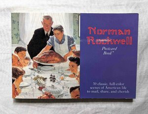 ノーマン・ロックウェル ポストカード 30点 Norman Rockwell Postcard Book アメリカン・ライフ サタデー・イブニング・ポスト Post