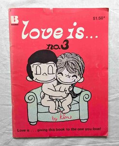 1978年 ヴィンテージ洋書 Love is... Kim Casali キム・カサリ