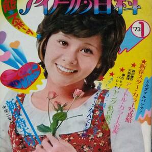 天地真理さん掲載ページ多数、中二コース73年1月号付録小冊子（B5サイズ・250ページ超）、芸能・スポーツ アイドル百科、当時物。の画像1