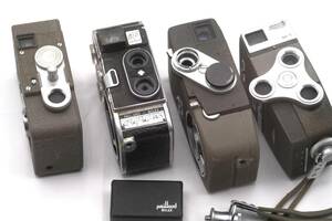 BOLEX B8, Canon 8, Cinemax 8, ELMO 8T 8mm ムービーカメラ 4台 ボレックス