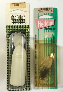 へドン2個セット　ビッグバド　ボーン　タイニークレイジークローラー　X9411 ヒートン　Heddon BIG BUD